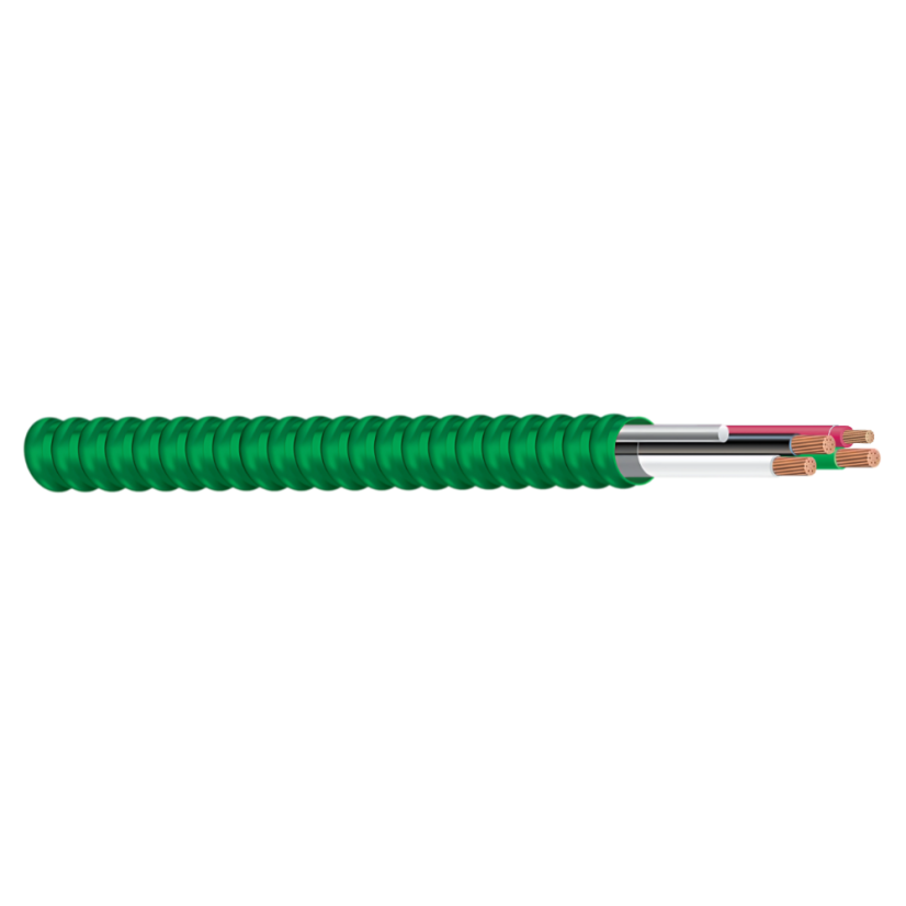 MCAP Cable - Stranded, Black/White/Red, 12/3, 250 Feet Spooled